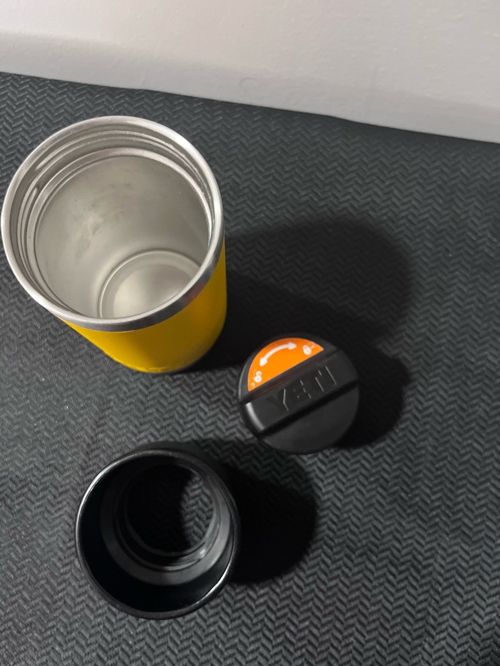 This is a YETI Rambler 12 oz Bottle featuring a HotShot Cap limited edition - Picture 4 of 5